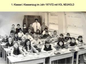 Die Schulklassen im vorigen Jahrhundert